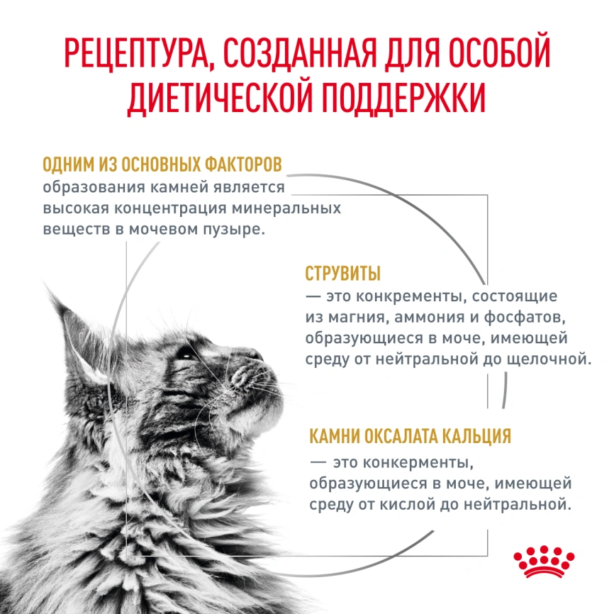Сухой корм Royal Canin Urinary S/O для кошек при мочекаменной болезни, 1,5 кг фото 2
