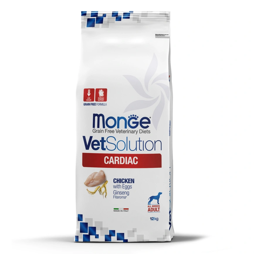 Диетический корм Monge VetSolution Dog Cardiac для собак, 12 кг фото 5