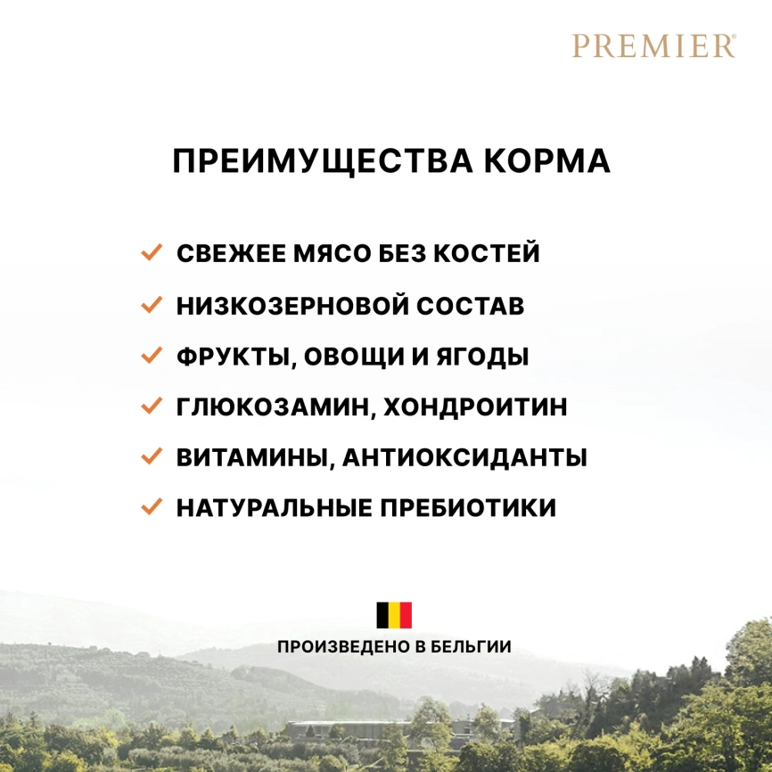 Сухой корм Premier Dog Salmon & Turkey Adult Medium для собак средних пород, с лососем и индейкой, 3 кг фото 3