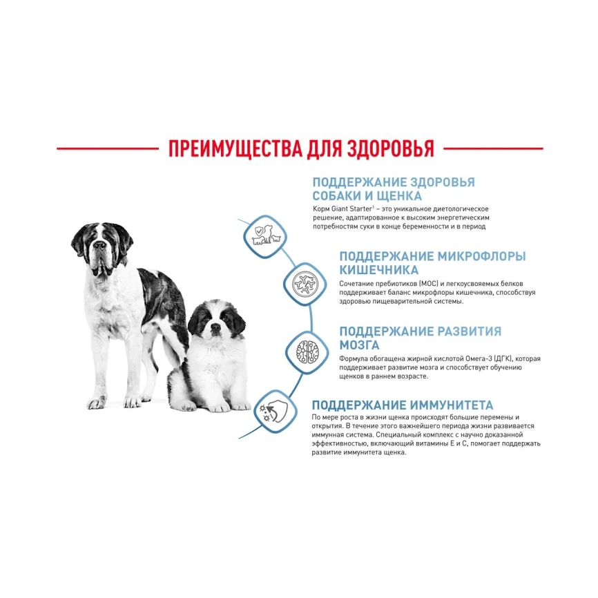 Сухой корм Royal Canin Giant Starter Mother & Babydog для щенков и собак, 15 кг фото 15