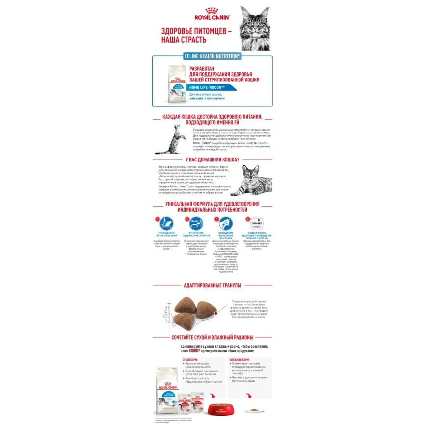 Сухой корм Royal Canin Indoor Appetite Control для кошек, 2 кг фото 11