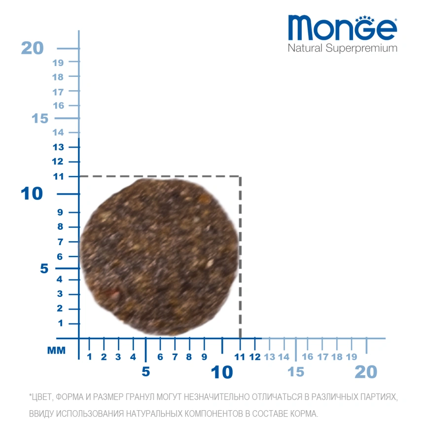 Сухой корм Monge Dog Speciality Line Monoprotein Mini Lamb & Rice для щенков мелких пород с мясом ягненка и рисом, 800 г фото 8