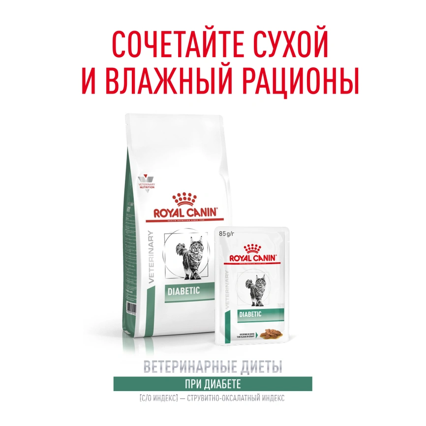 Сухой корм Royal Canin Diabetiс для кошек, 350 г фото 17