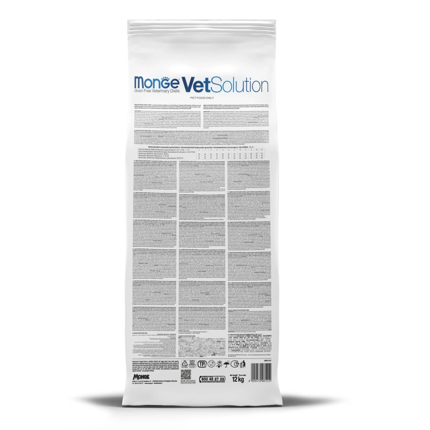 Диетический корм Monge VetSolution Dog Obesity для собак, при избыточном весе, 12 кг фото 6