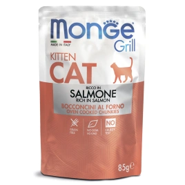 Влажный корм Monge Cat Grill Veal для стерилизованных кошек с телятиной, 85 г