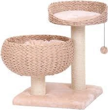 Игровая площадка NOBBY Nanuk для кошек, бежевая, 50 см х 40 см х 156 см