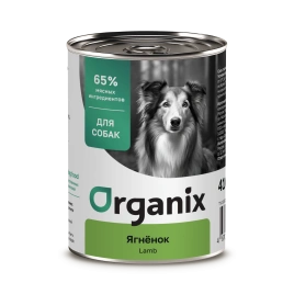 Влажный корм Organix Preventive Line Lamb для собак, с ягненком, 410 г