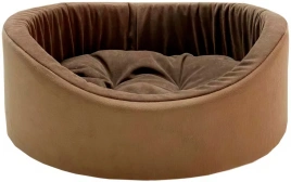 Лежак Homepet Catania для домашних животных, №1 латте, 43 см х 38 см х 15 см