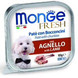 Влажный корм Monge Dog Fresh Pork & Vegetables для щенков со свининой и овощами, 85 г