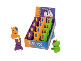 Игрушка NOBBY для собак, Носороги дисплей, 12 шт, 11,5 см