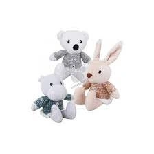 Игрушка NOBBY для собак, Мягкие Зверята 20- дисплей, 12 шт, 27 см