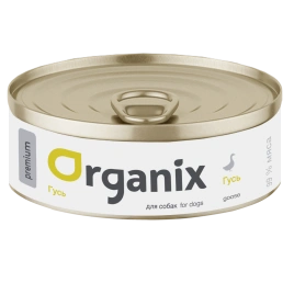Влажный корм Organix Preventive Line для собак с гусем 99%, 100 г