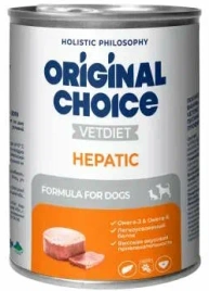 Влажный корм ORIGINAL CHOICE Veterinary Diet Hepatic Dog & Puppy, 340 г