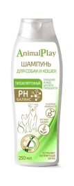 Шампунь Animal Play Гипоаллергенный для собак и кошек с аминокислотами и экстрактом шалфея, 250 мл