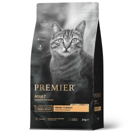 Сухой корм Premier Cat Turkey Adult для взрослых кошек, 2 кг