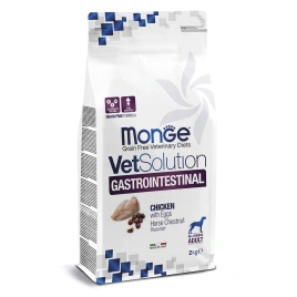 Диетический корм Monge VetSolution Dog Gastrointestinal для собак, при заболеваниях ЖКТ, 2 кг