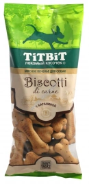 Лакомство Titbit печенье бискотти с бараниной для собак, 350 г