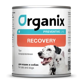 Влажный корм Organix Preventive Line Recovery для кошек и собак в период анорексии, выздоровления и послеоперационного восстановления, 400 г