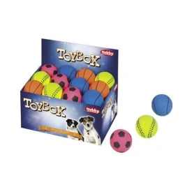 Игрушка NOBBY для собак, Мяч Спортивный 6,5- дисплей, 24 шт, 10 см