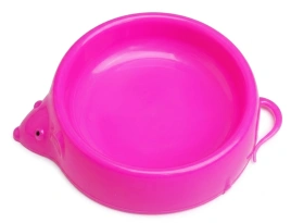Миска ZOOexpress для кошек, Мышка 0,2 лх, пластиковая, диаметр 11 см