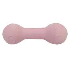 Игрушка Homepet Foam TPR Puppy для собак, гантель розовая, 12 см