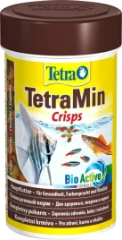 Корм для рыб Tetra Min Crisps основной для всех видов декоративных рыб, 100 мл