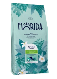 Сухой корм FLORIDA Maxi Junior Lamb & Pear для щенков крупных пород, с ягненком и грушей, 14 кг