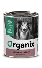 Влажный корм Organix Preventive Line Beef & Tripe для собак, с говядиной и рубцом, 75 г