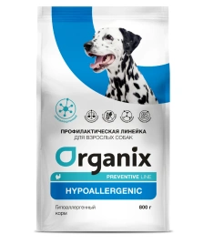 Сухой корм Organix Preventive Line Hypoallergeniс для собак гипоаллергенный, 800 г