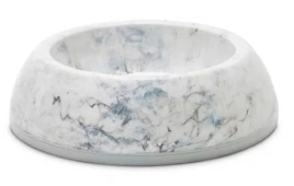 Миска SAVIC Delice для животных, 1 Marble мраморно-серый белый пластик, 0,3 л