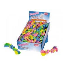 Игрушка NOBBY для собак, Канатик Цветной дисплей, 50 г, 36 шт