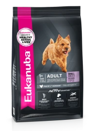 Сухой корм Eukanuba Adult Mini Breed для взрослых собак миниатюрных пород с птицей, 1.5 кг