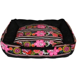 Лежак Fauna Int Gipsy Bed для домашних животных, мягкий, 60 см х 50 см х 18 см