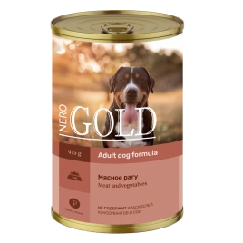 Влажный корм Nero Gold для собак "Мясное рагу", 415 г