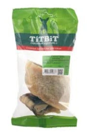 Лакомство Titbit копыто мясное говяжье для собак, мягкая упаковка, 220 г