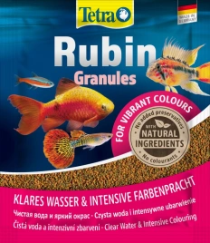 Корм для рыб Tetra Rubin Granules для всех видов рыб в гранулах для улучшения окраса, 15 г