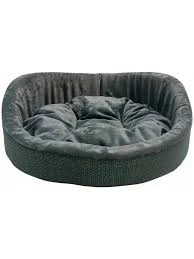 Лежак Homepet Florida для домашних животных, №2 темно-зеленый, 49 см х 43 см х 17 см