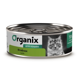 Влажный корм Organix Preventive Line Lamb для кошек, с ягненком, 100 г