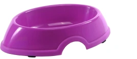 Миска ZOOexpress для кошек, пластиковая овальная, 0,3 л