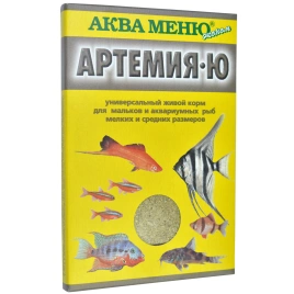 Корм для рыб Аква Меню Артемия-Ю для мальков и мелких рыб, 30 г