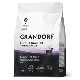 Сухой корм Grandorf Veterinary Diet Dog Hypoallergeniс для собак с пищевой аллергией и пищевой непереносимостью, 3 кг