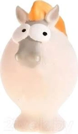 Игрушка Homepet Bubble для собак, конь с пищалкой латекс, 12 см х 7 см х 7 см
