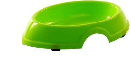 Миска ZOOexpress для кошек, пластиковая овальная, 0,2 л