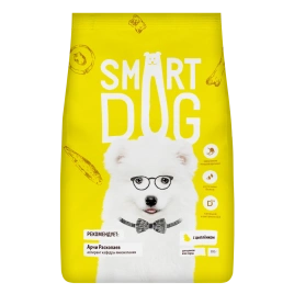 Сухой корм Smart Dog Chicken & Vegetables для щенков всех пород, с цыпленком и овощами, 800 г
