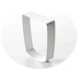 Расширитель для дверцы SAVIC для дверцы Upgradable/Magnetic пластиковый, белый, 18,5 см х 5,5 см х 23 см
