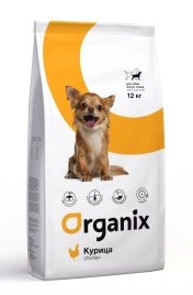 Сухой корм Organix Adult Small Dog для собак малых пород, 12 кг