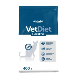 Сухой корм ALPHAPET Veterinary Diet Gastrointestinal Adult Cat, 400 г