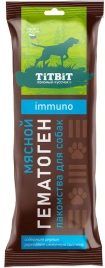 Лакомство Titbit Immuno гематоген мясной для собак, 35 г