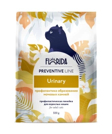 Сухой корм FLORIDA Urinary для кошек для профилактики образования мочевых камней, 500 г