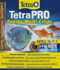 Корм для рыб Tetra PRO Energy Multi Crisps высококачественный для всех видов декоративных рыб, 12 г